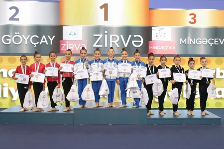 Bədii və aerobika gimnastikası üzrə Azərbaycan birinciliklərinə yekun vurulub