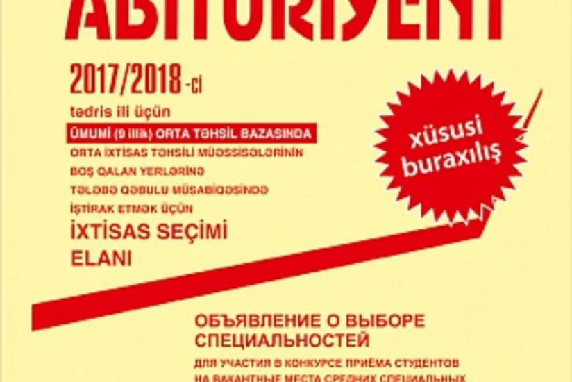 Kolleclərin boş qalan yerlərinə ixtisas seçimi başlayıb