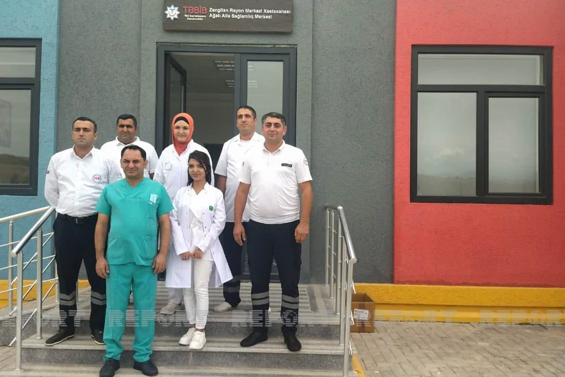 Ailə Sağlamlıq Mərkəzinin şöbə müdiri: Ağalıda əhaliyə tibbi xidmətin təşkili üçün bütün lazımi şərait yaradılıb