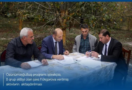 Özünüməşğulluq proqramının icrası ilə bağlı mediatur təşkil edilib