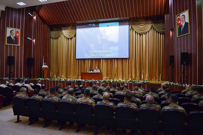 Training-methodical sessions held in Azerbaijani Army end