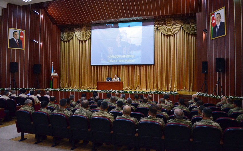 Training-methodical sessions held in Azerbaijani Army end