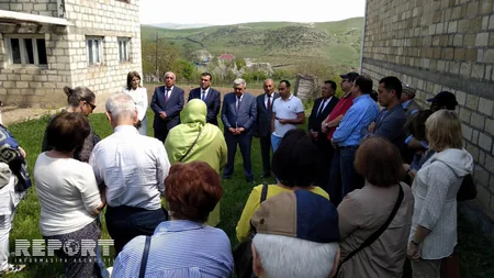 Diplomatik nümayəndəliklərin rəhbərləri Tovuzda olublar - FOTO