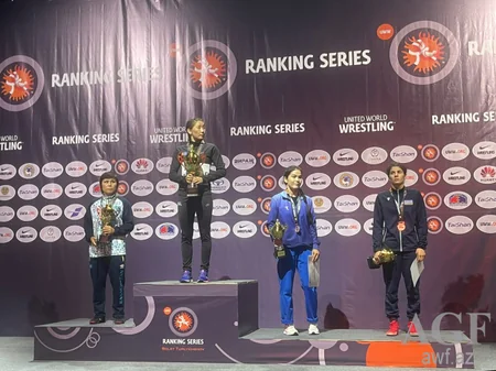 Azərbaycanın qadın güləşçiləri Qazaxıstan kubokunda 4 medal qazanıb
