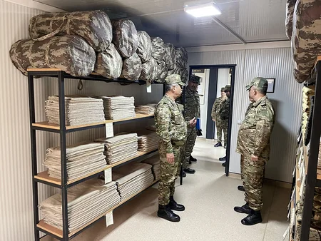 New military facilities commissioned in liberated territories