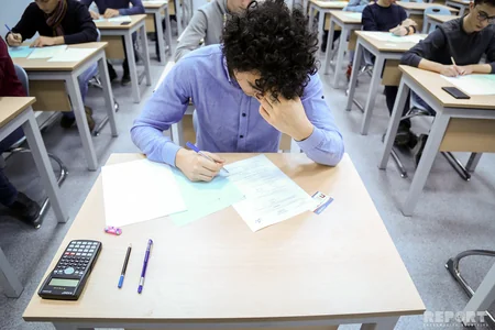 Media tour observes exam process in ASOIU and UFAZ - PHOTO REPORT