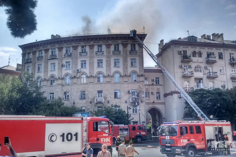 Первый замглавы ИВ Ясамальского района: Предположительно пожар произошел из-за короткого замыкания - ФОТО - ВИДЕО - ОБНОВЛЕНО - 2