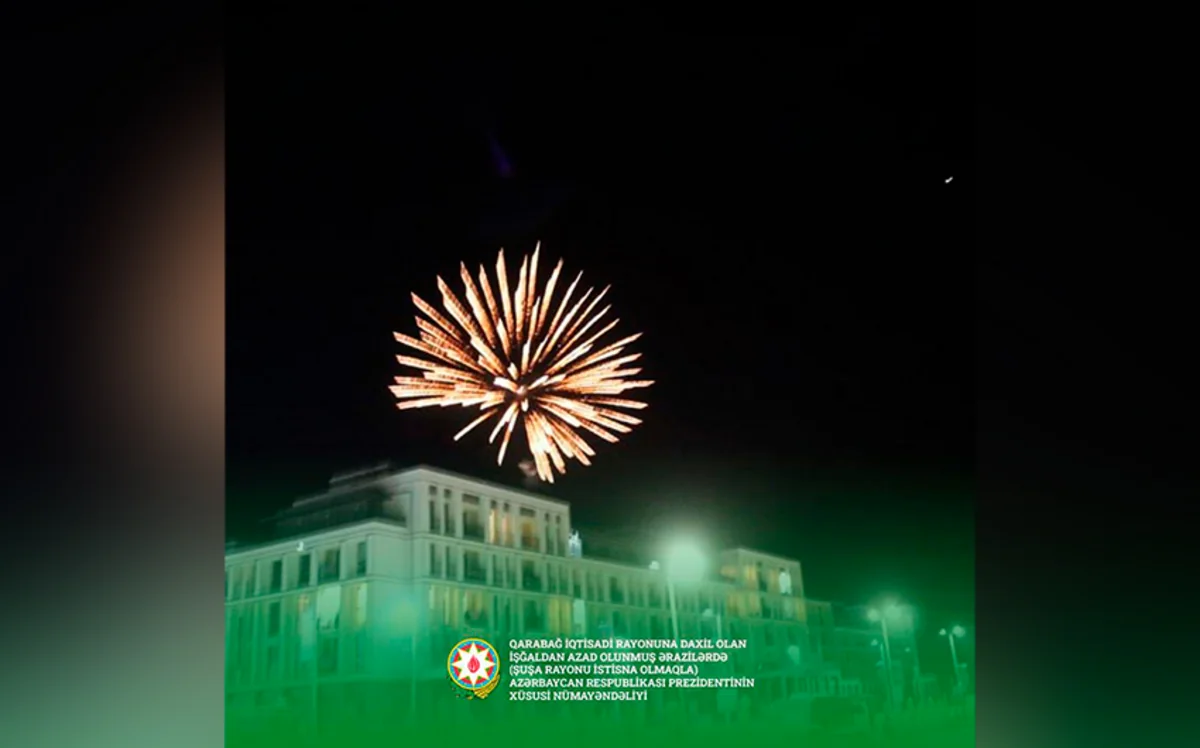 Füzuli şəhərində ilk dəfə Zəfər Günü qeyd olunub