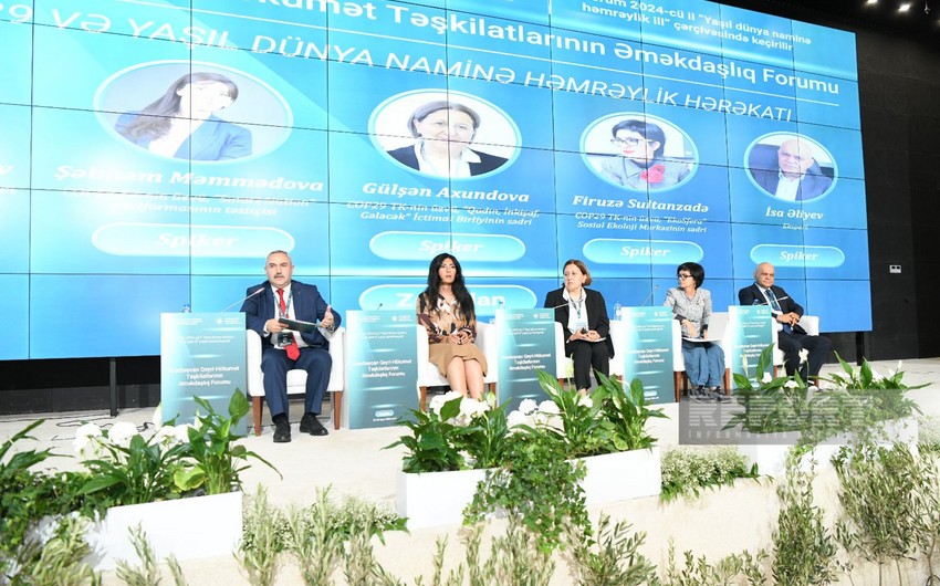 Zəngilanda COP29 və Yaşıl Dünya Naminə Həmrəylik Hərəkatı mövzusunda panel müzakirələr keçirilib
