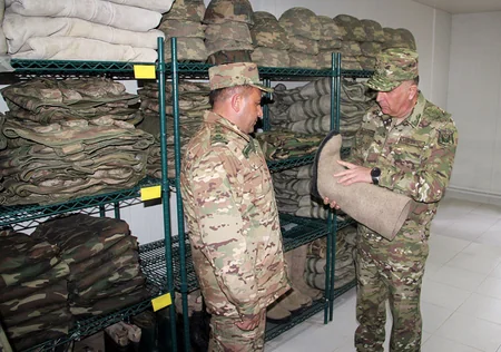 Baş Qərargah rəisi Kəlbəcərə gedib, hərbi hissələrin döyüş hazırlığını yoxlayıb