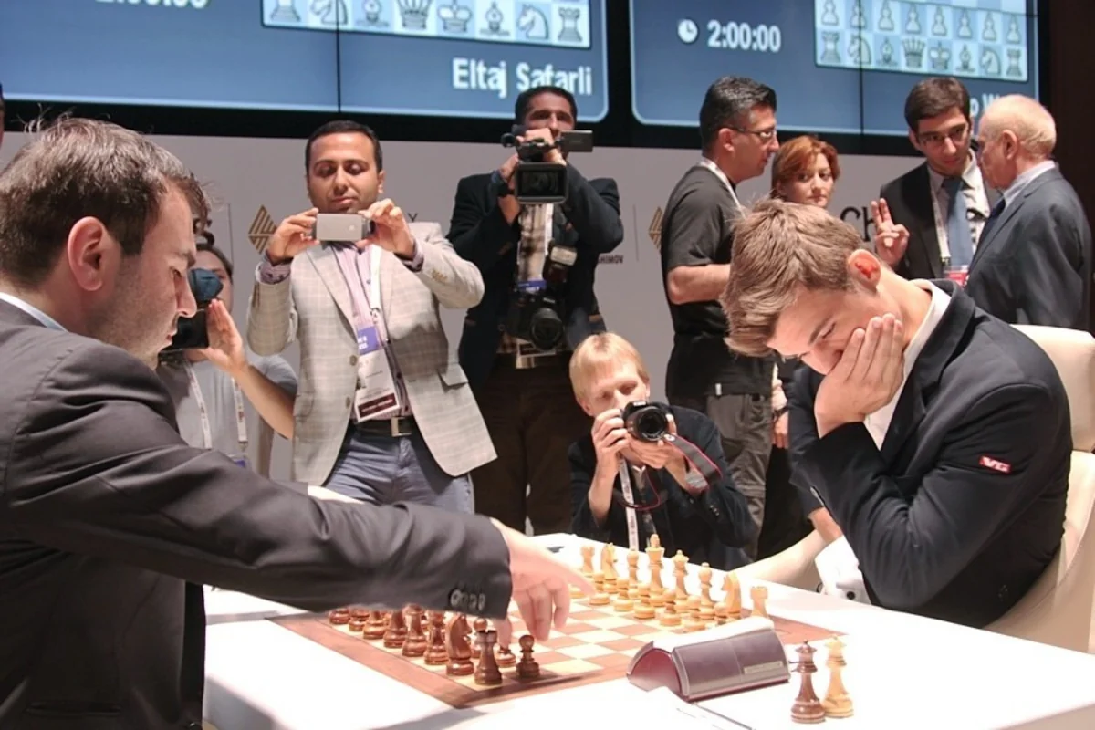 Şəhriyar Məmmədyarov Maqnus Karlsenə məğlub olub