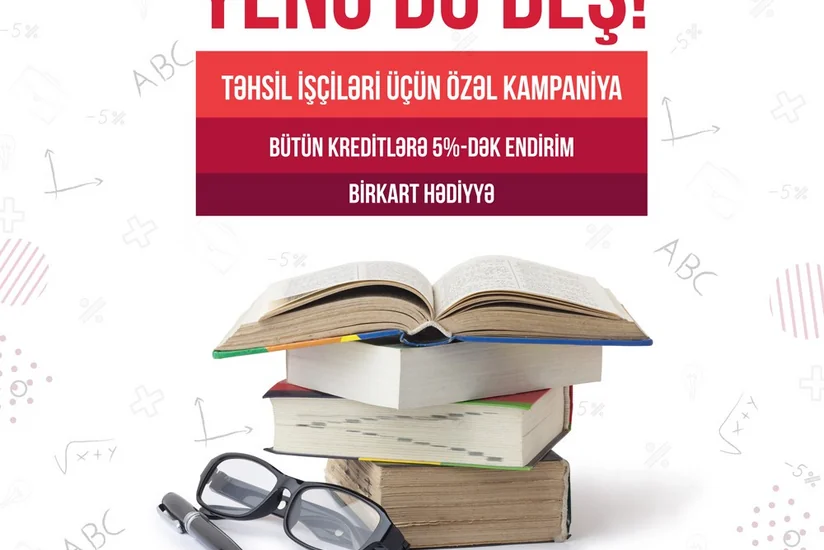 “Kapital Bank” təhsil işçiləri üçün aksiya keçirir