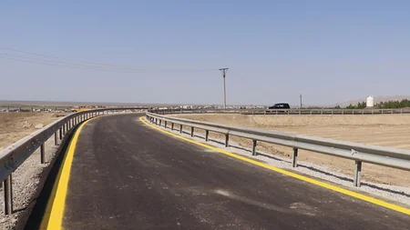 Azərbaycan Gürcüstanla sərhəddə yeni yol hissələri salıb