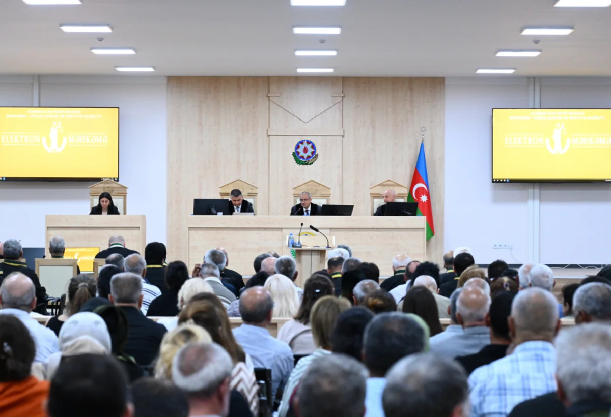 Documents regarding damage to Azerbaijani civilian infrastructure by Armenian armed forces during Patriotic War examined in court