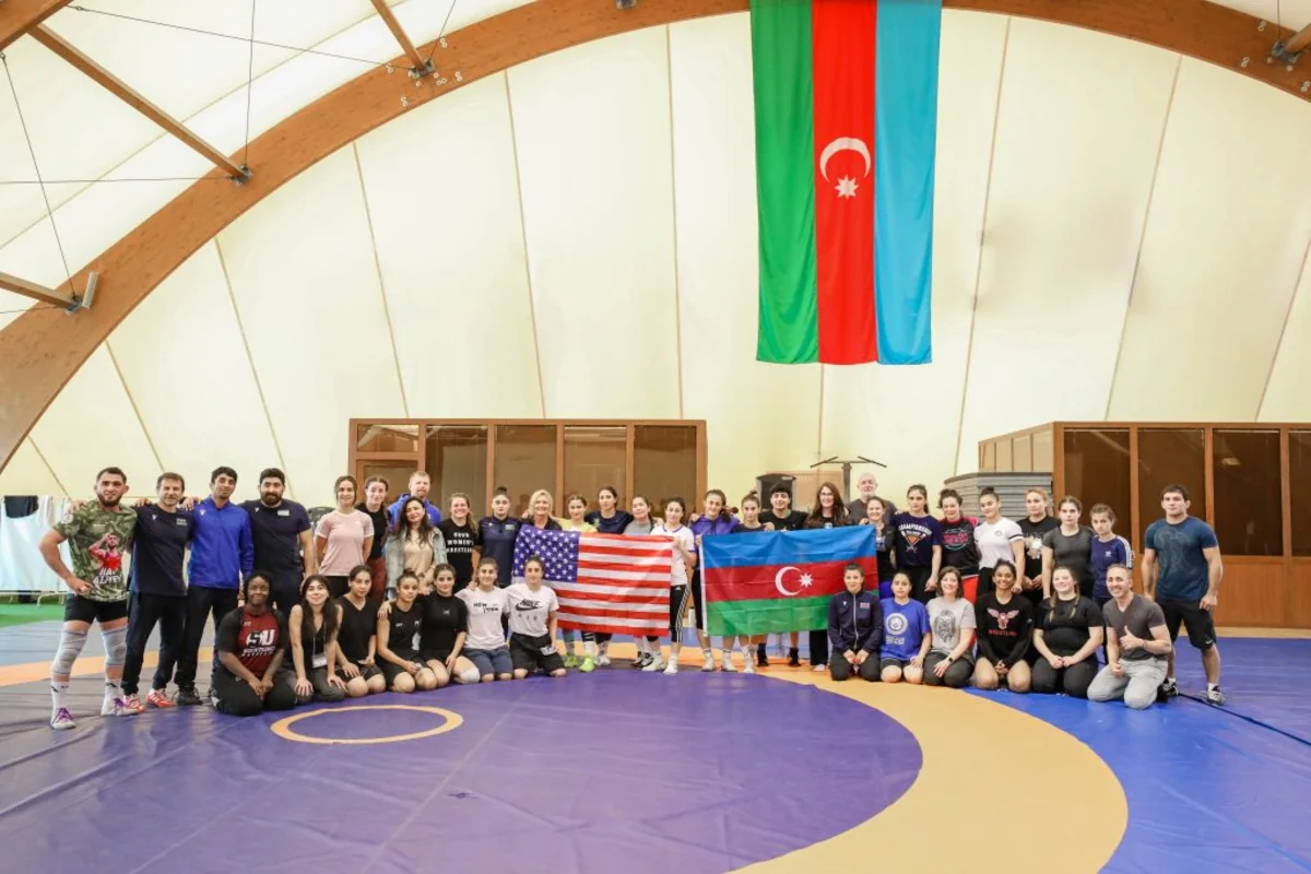 ABŞ-nin 14 güləş mütəxəssisi Azərbaycanda səfərdədir