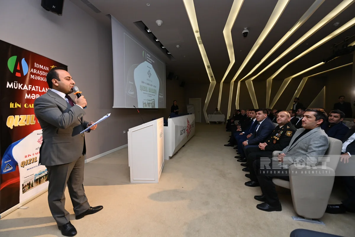 İdman Araşdırmalar Mərkəzi ilin qaliblərini mükafatlandırıb