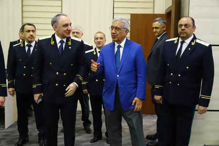 Prokurorluq orqanlarında qulluğa yeni qəbul edilmiş gənc hüquqşünasların andiçmə mərasimi keçirilib - YENİLƏNİB