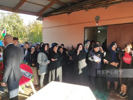 Zaqatalada Birinci Qarabağ müharibəsinin şəhidi Ramiz Mahmudov dəfn edilib - YENİLƏNİB