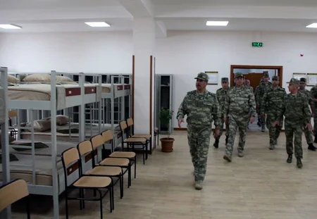 Minister of Defense took part in opening of military unit of Rocket and Artillery Troops in frontline zone