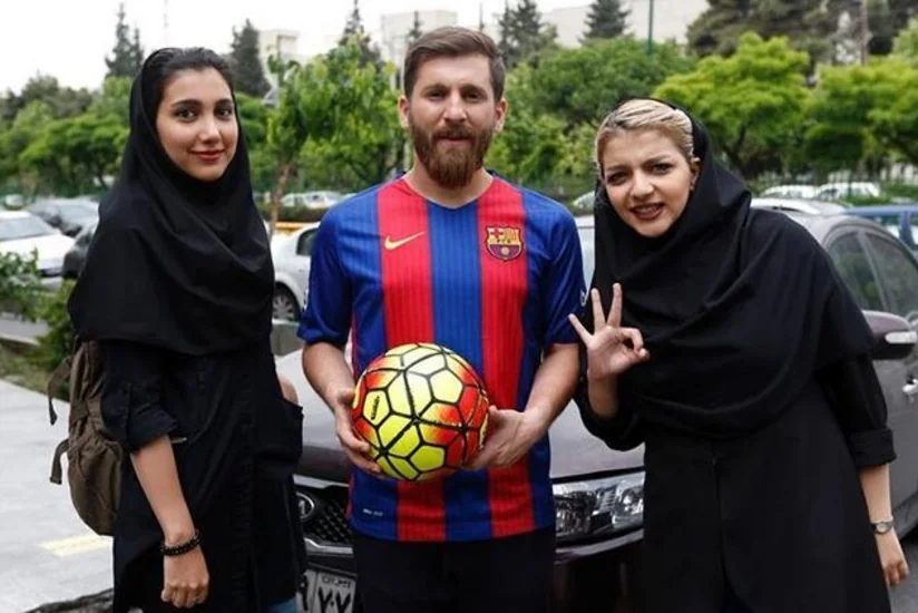 Lionel Messinin İrandakı bənzəri 23 qadını aldadıb