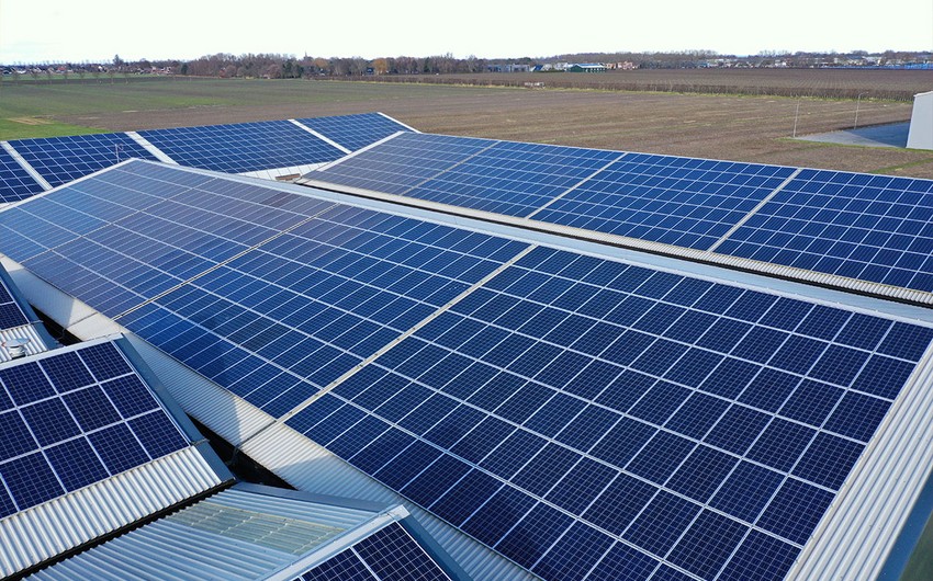 Azərbaycanda günəş elektrik enerjisinin istehsalı 4 %-ə yaxın artıb