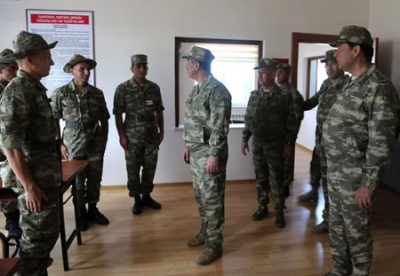 Minister of Defense took part in opening of military unit of Rocket and Artillery Troops in frontline zone