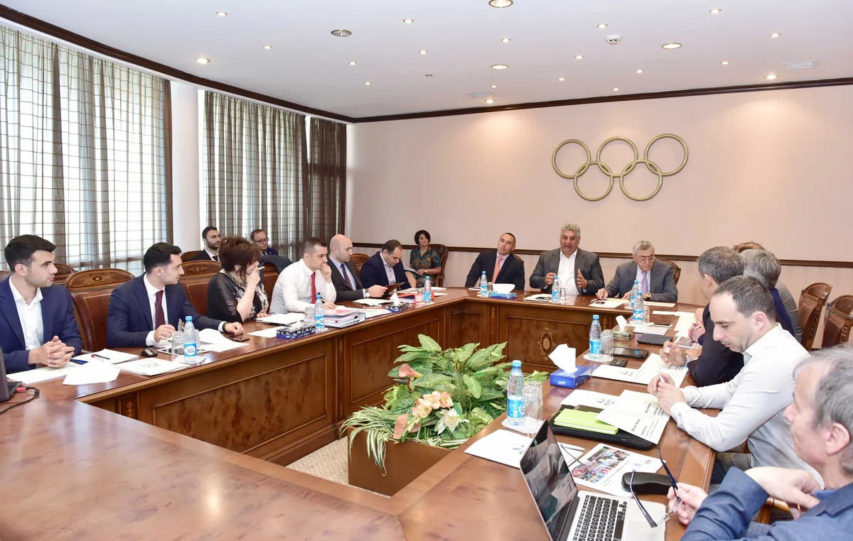 XV Avropa Gənclər Yay Olimpiya Festivalına hazırlıq işləri ilə bağlı Əlaqələndirmə Komissiyasının sonuncu toplantısı keçirilib