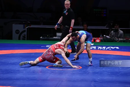 Ukraynanı təmsil edən azərbaycanlı güləşçi Bakıda olimpiadaya lisenziya qazanıb