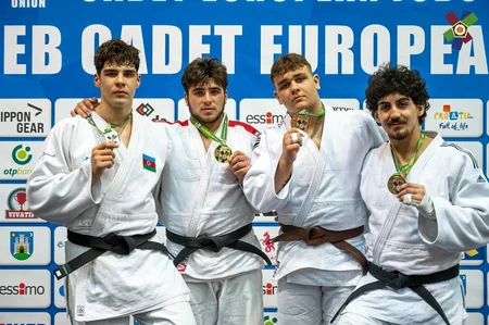 Azərbaycan cüdoçuları Avropa Kuboku turnirində komanda hesabında birinci yeri tutub