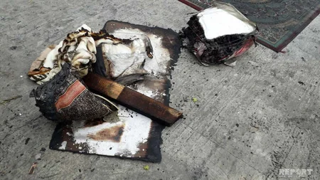 Ağsuda fərdi yaşayış evi yanıb - FOTO - VİDEO