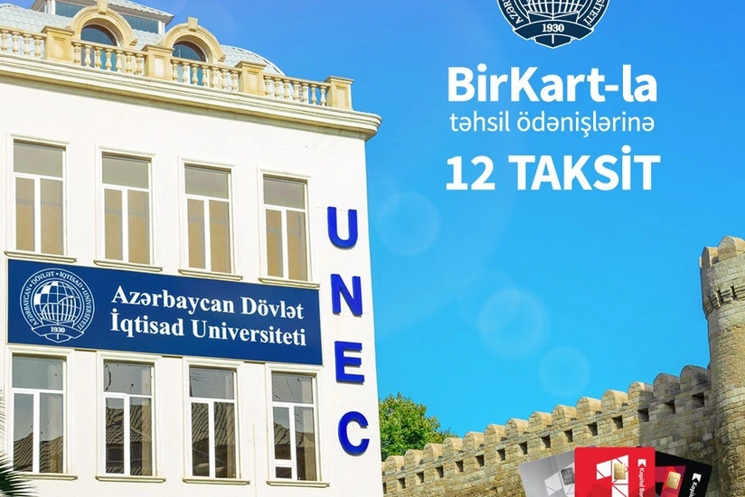 UNEC-də təhsil haqqını BirKartla hissə-hissə ödəmək mümkün olub
