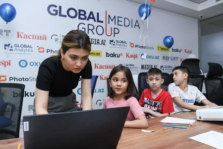 Festive atmosphere at Report News Agency on Children's Day