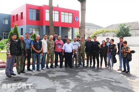 Azərbaycan jurnalistləri üçün təcrübə poliqonu təlimləri keçirilib - FOTO - VİDEO