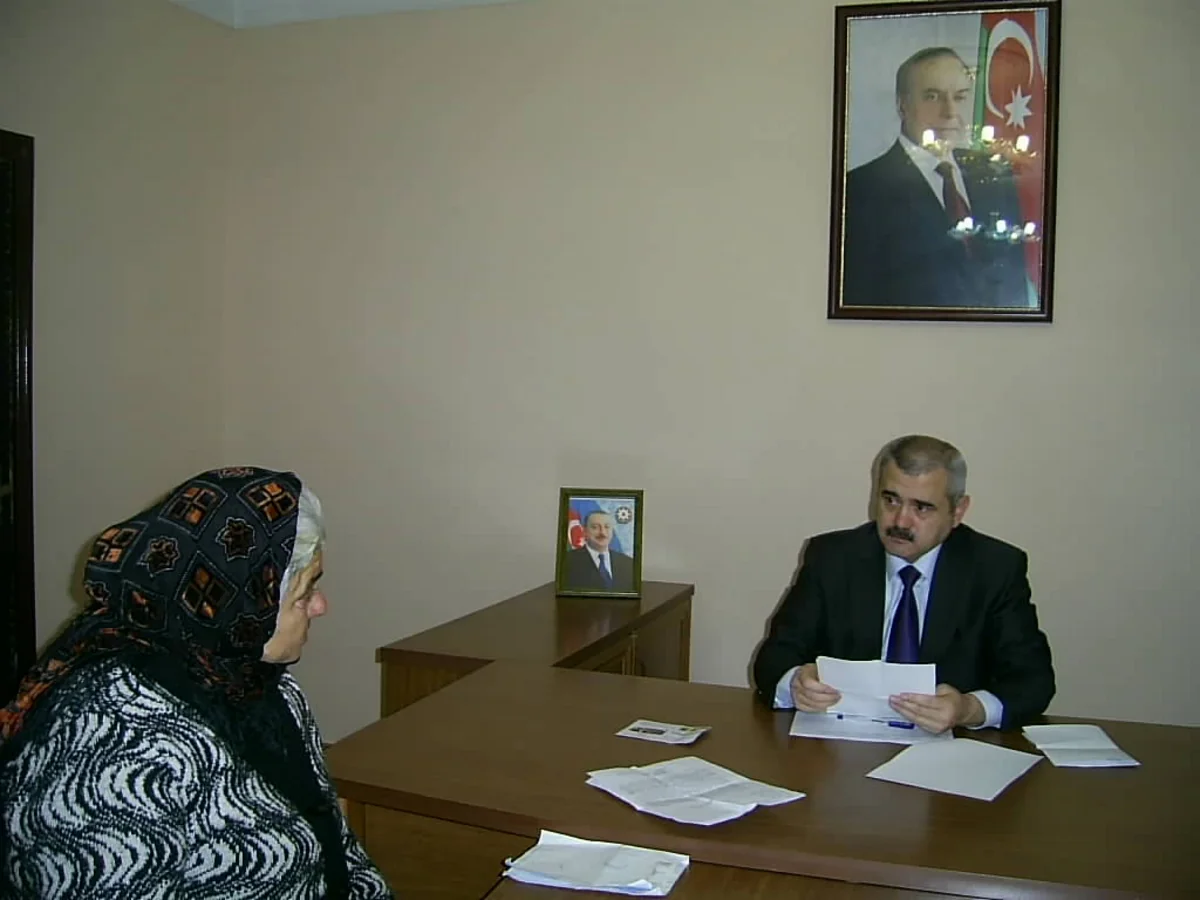 ​Arzu Rəhimov Qubada vətəndaşları qəbul edib