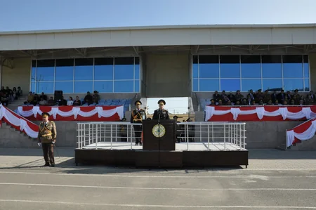 FHN-in Akademiyasında gənc kursantların andiçmə və buraxılış mərasimi olub