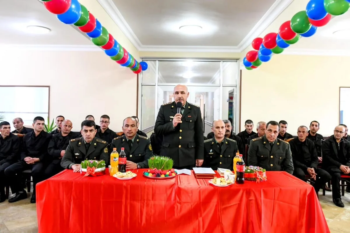Naxçıvanda məhkumlar üçün bayram şənliyi təşkil edilib