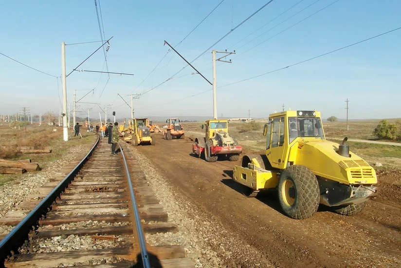 Azərbaycanda 6 km-ə yaxın dəmir yolunun əsaslı təmirinə başlanılıb