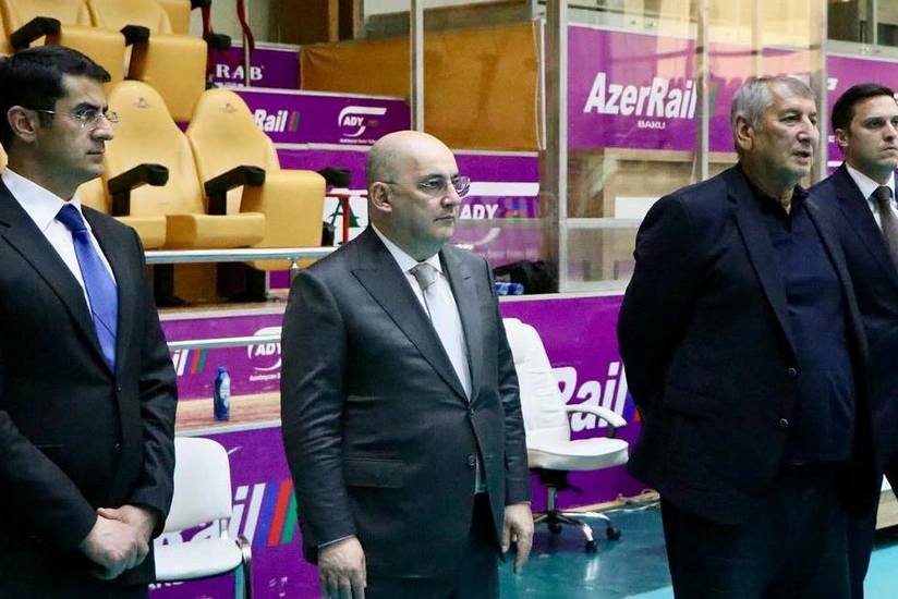 Azərbaycan Voleybol Federasiyasının prezidenti yeniyetmə və gənc voleybolçuların təlim-məşq toplanışında olub