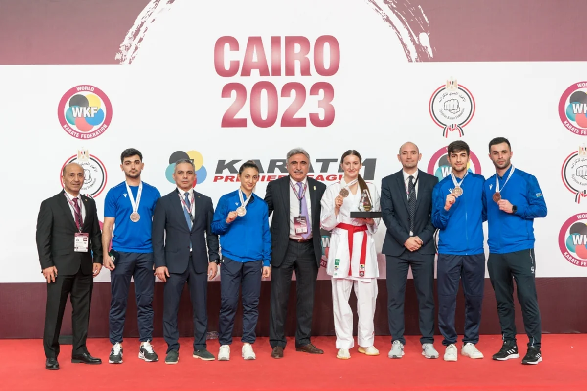Azərbaycan karateçiləri Premyer Liqa turnirində beş medal qazanıblar