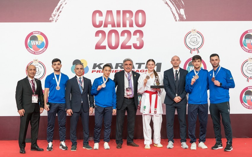 Azərbaycan karateçiləri Premyer Liqa turnirində beş medal qazanıblar