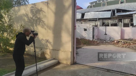 Foreign media representatives visiting Ganja