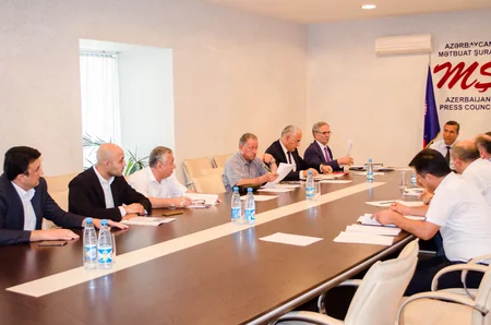 Mətbuat Şurasının Şikayətlər üzrə Komissiyasının iclası keçirilib