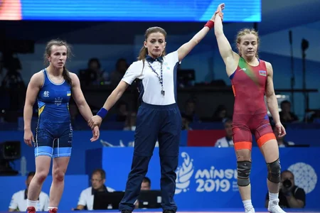 Minsk 2019: Mariya Stadnik qızıl medal qazanıb - FOTO