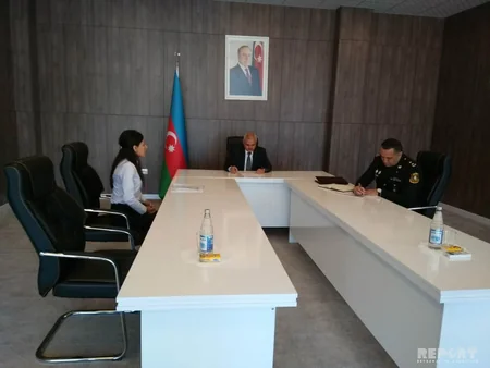 Arzu Rəhimov Şəkidə vətəndaşları qəbul edib - FOTO