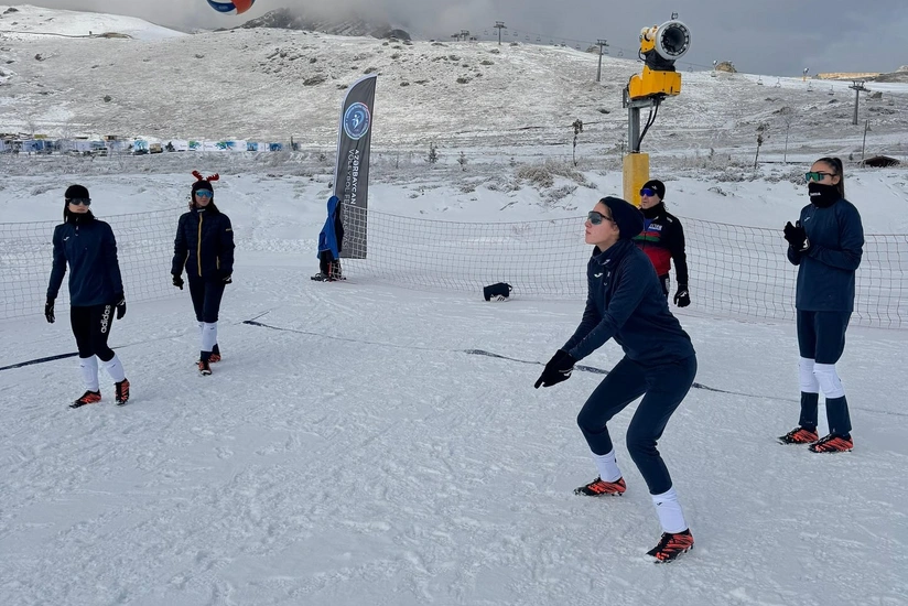 Azərbaycanda ilk dəfə qar voleybolu üzrə ölkə çempionatı keçiriləcək
