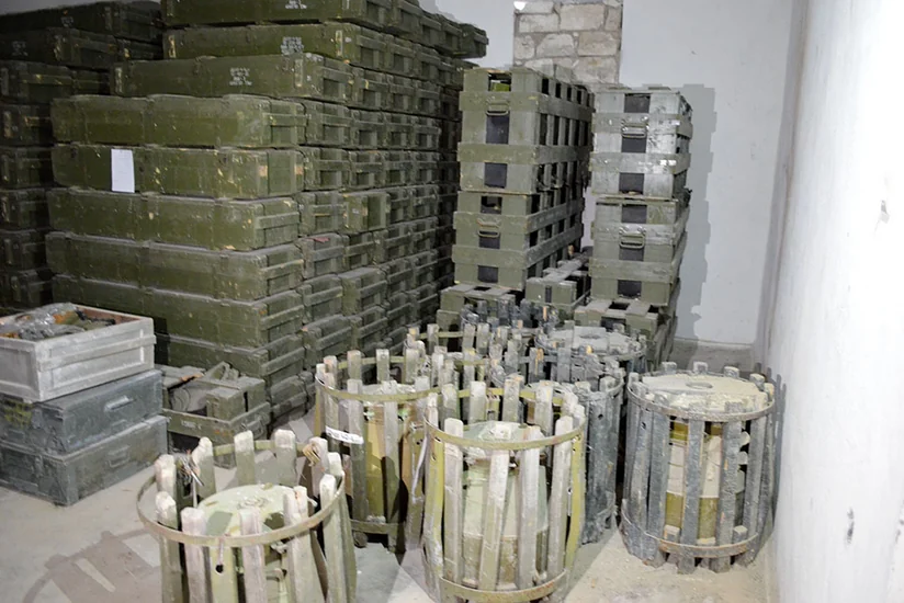Another ammunition storage found in Karabakh region