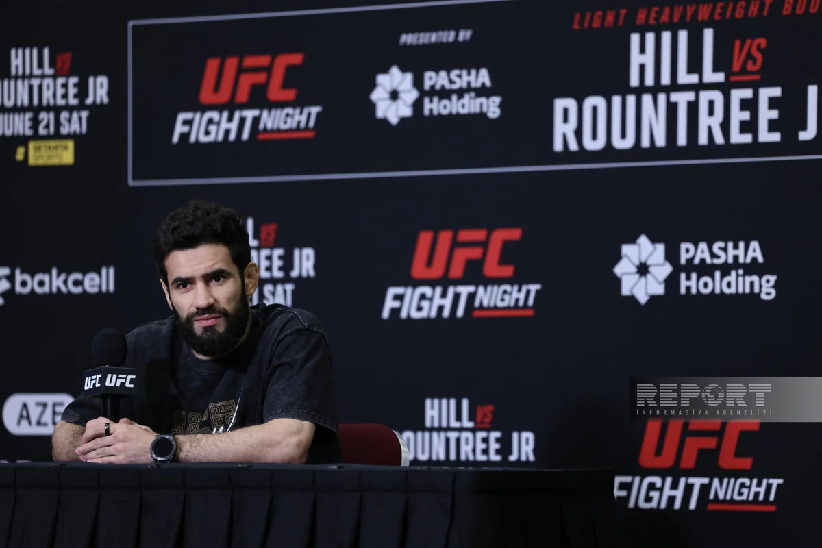 Tacikistanlı MMA döyüşçüsü: Bakıda hər şey yüksək səviyyədədir