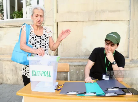 Exit polls underway as Azerbaijan holds snap parliamentary elections