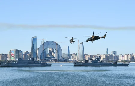 TEKNOFEST: İlham Əliyev və Rəcəb Tayyib Ərdoğan aviaşounu izləyiblər