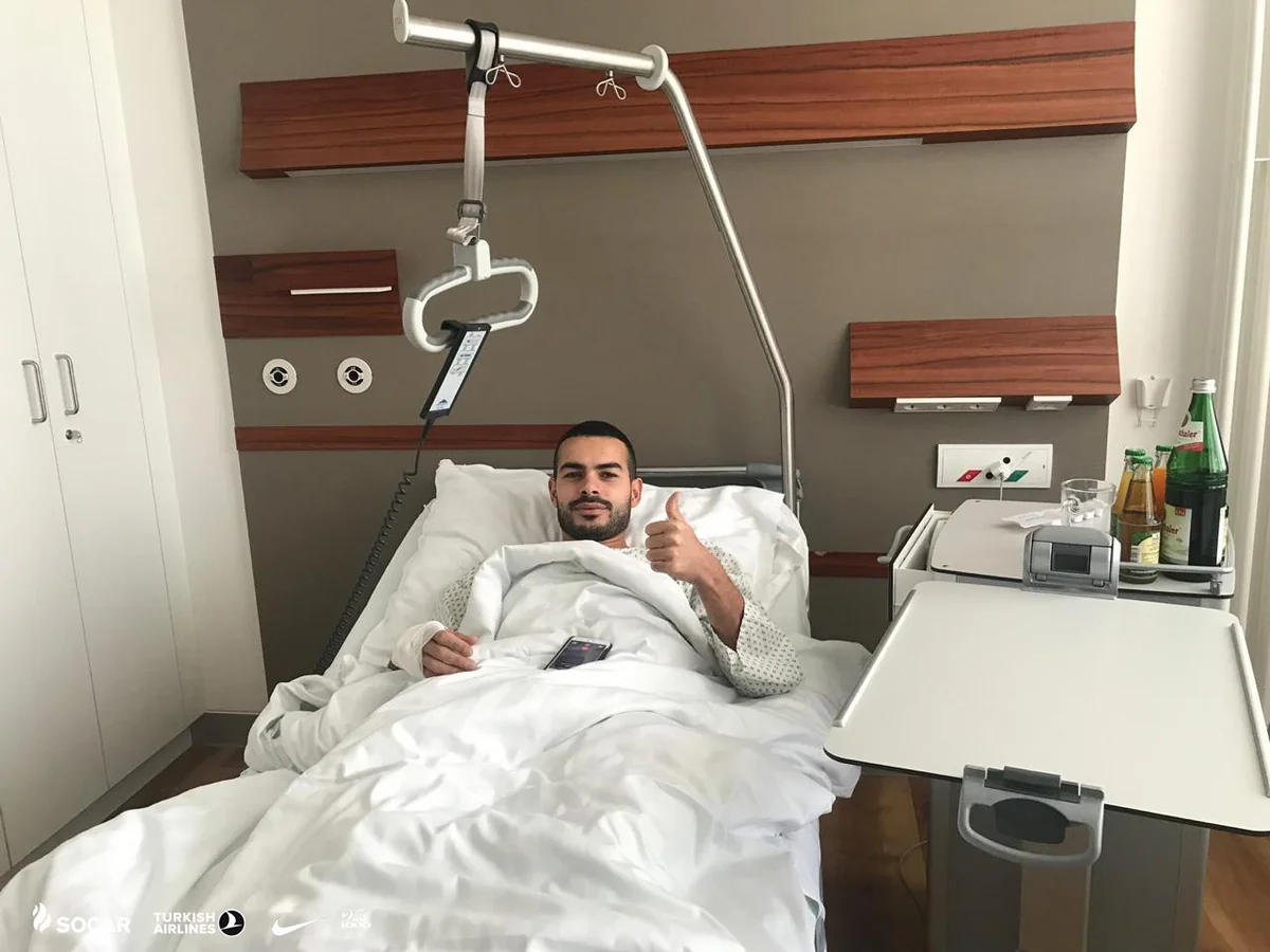 Футболист сборной Азербайджана прооперирован